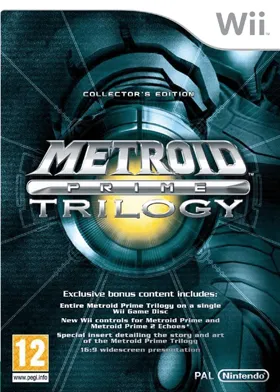 Metroid Prime - Trilogy box cover front
